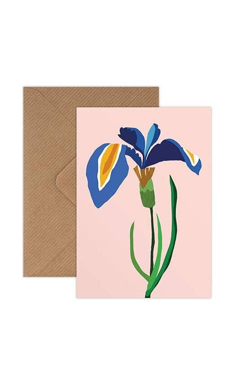 Iris Mini Card - Sprouts of Bristol