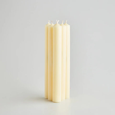 Ivory 7/8" x 10" Church Dinner Candles - Sprouts of Bristol