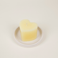 Ivory Mini Heart Candle - Sprouts of Bristol