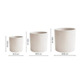 Ivory Valetta Terrazzo Style Cement Planter - Sprouts of Bristol