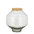 Iza Glass Vessel with Cork Lid [Terrarium Supplies] - Sprouts of Bristol