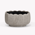 Lidstone Scallop Plant Pot Oval in Grey - Sprouts of Bristol
