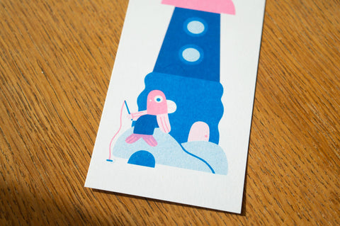 Lighthouse Mini Print - Sprouts of Bristol