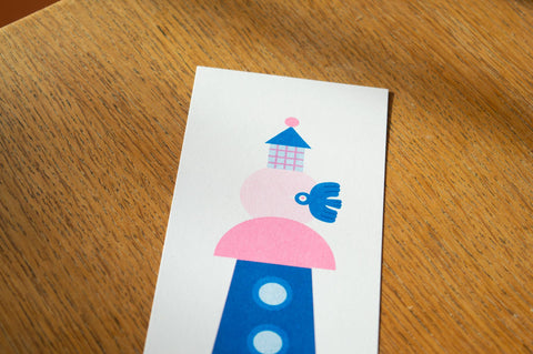 Lighthouse Mini Print - Sprouts of Bristol