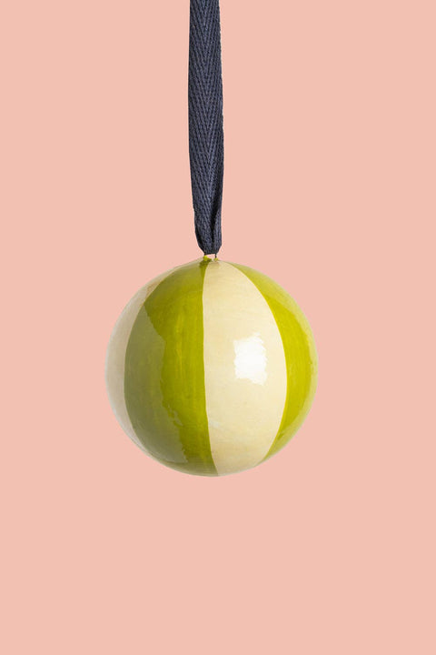 Lime & Lily Beachball Bauble - Sprouts of Bristol