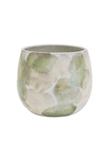 Lola Abstract Watercolour Green Planter - Sprouts of Bristol