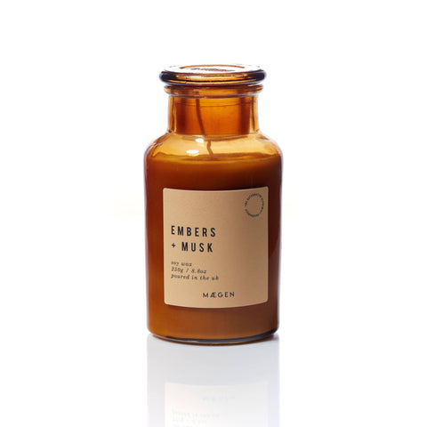 MÆGEN Alchemist Candle - Embers & Musk - Sprouts of Bristol