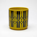 Magpie x Hornsea Medium Planty – Geo Chartreuse Plant Pot - Sprouts of Bristol