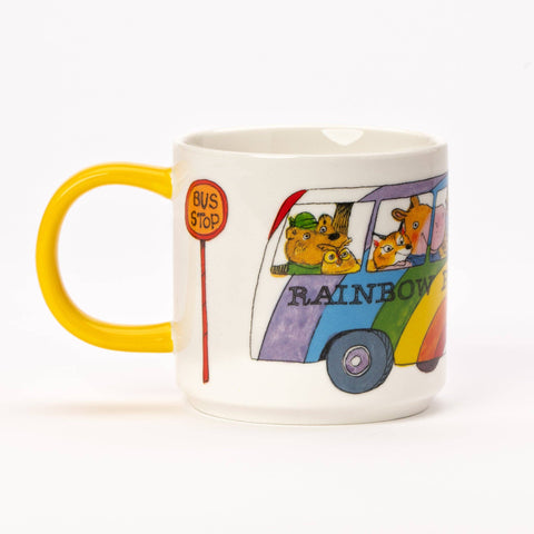 Magpie x Richard Scarry Rainbow Bus Mug - Sprouts of Bristol
