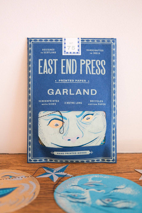 Man on the Moon Sewn Garland - Sprouts of Bristol