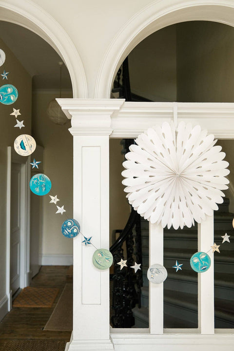 Man on the Moon Sewn Garland - Sprouts of Bristol