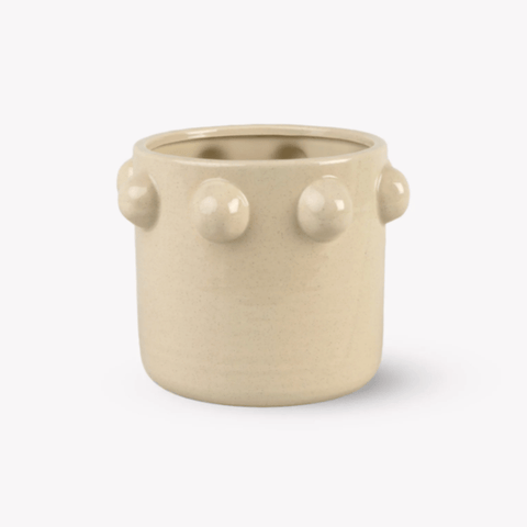 Milcombe Bobble Pot in Natural - Sprouts of Bristol