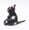 Niaski Kitty Starfluff Felt Decoration – Handmade Fair Trade - Sprouts of Bristol