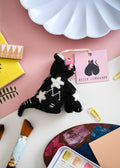 Niaski Kitty Starfluff Felt Decoration – Handmade Fair Trade - Sprouts of Bristol