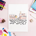 Niaski Meowry Cats at Work Art Print – Inspired by L. S. Lowry - Sprouts of Bristol