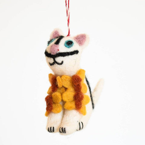 Niaski Salvador Catli Felt Decoration – Handmade Fair Trade - Sprouts of Bristol