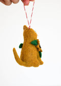 Niaski Vincat Van Gogh Cat Felt Decoration – Handmade Fair Trade - Sprouts of Bristol