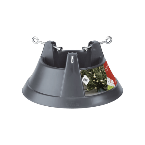 Nordman 39cm Anthracite Christmas Tree Stand for Real Trees up to 3m - Sprouts of Bristol