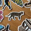 Ocelot Amazon Wildlife Vinyl Sticker [Beneath the Canopy RHS Collab] - Sprouts of Bristol