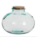 Olly Glass Vessel with Cork Lid [Terrarium Supplies] - Sprouts of Bristol