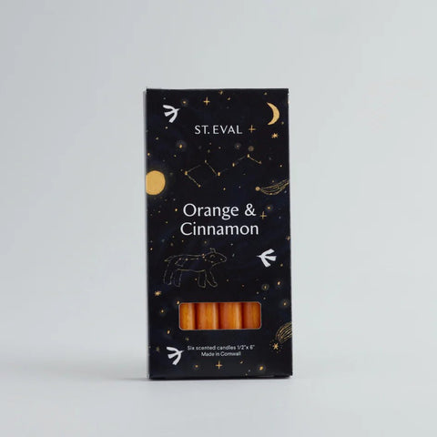 Orange & Cinnamon Mini Fragranced Christmas Candles - Sprouts of Bristol