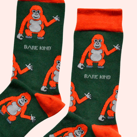 Orangutan Bamboo Socks - Sprouts of Bristol