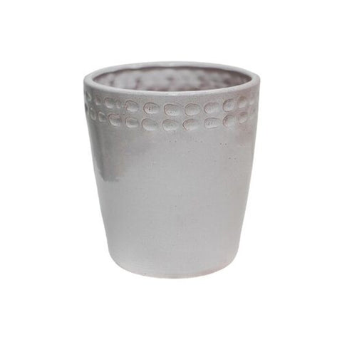 Painswick White Terracotta Pinched Planter - Sprouts of Bristol