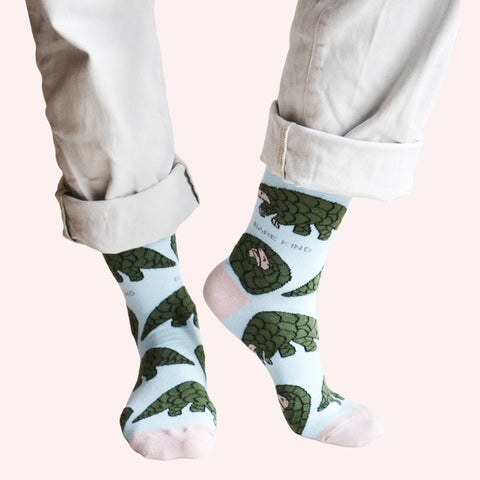 Pangolin Bamboo Socks - Sprouts of Bristol