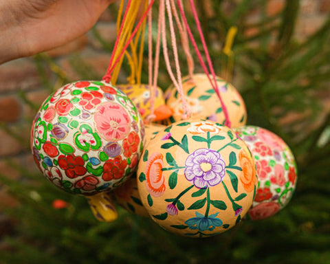 Peach Garden Bauble - Sprouts of Bristol