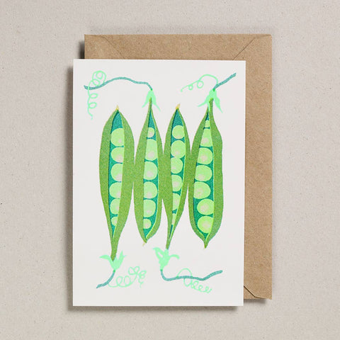 Peas Grow Greetings Card - Sprouts of Bristol