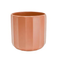 Positano Burnt Orange Geometric Planter - Sprouts of Bristol