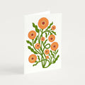 Pot Marigold Botanical Greetings Card - Sprouts of Bristol