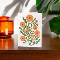 Pot Marigold Botanical Greetings Card - Sprouts of Bristol