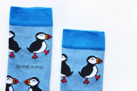 Puffin Bamboo Socks - Sprouts of Bristol