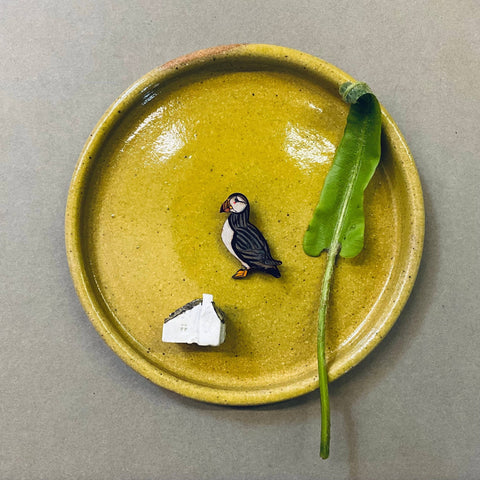 Puffin Mini Pin Brooches - Sprouts of Bristol