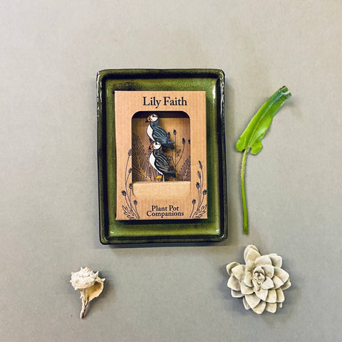 Puffin Plant Pot Companions  - Sprouts of Bristol