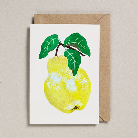 Quince Grow Greetings Card - Sprouts of Bristol