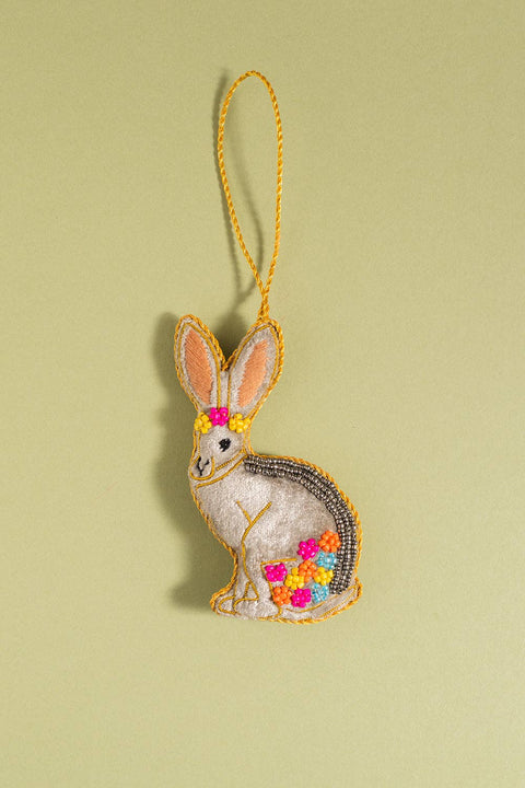 Rabbit Decoration (Virgin Plastic Free) - Sprouts of Bristol