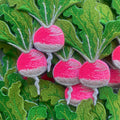 Radish Iron on Patch - Sprouts of Bristol