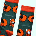 Red Panda Bamboo Socks - Sprouts of Bristol