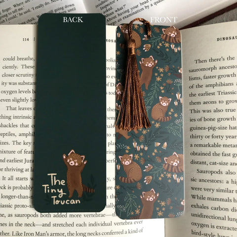 Red Panda Bookmark - Sprouts of Bristol