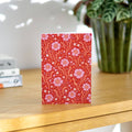 Red Wildflowers Greetings Card - Sprouts of Bristol