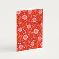 Red Wildflowers Greetings Card - Sprouts of Bristol
