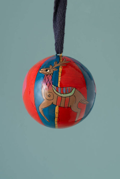 Reindeer Carousel Bauble - Sprouts of Bristol