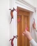 Reindeers Sewn Garland - Sprouts of Bristol