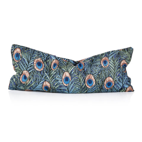 Relaxation Eye Pillow Peacock Feathers Pattern - Sprouts of Bristol