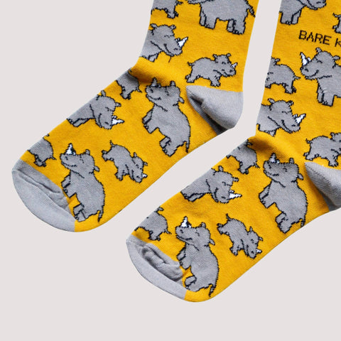 Rhinos Bamboo Socks - Sprouts of Bristol