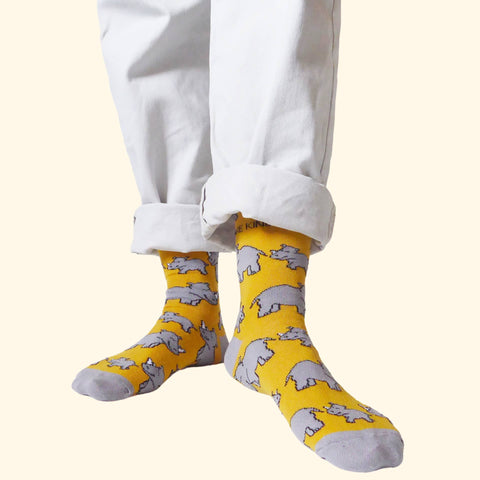 Rhinos Bamboo Socks - Sprouts of Bristol