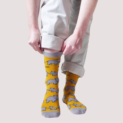 Rhinos Bamboo Socks - Sprouts of Bristol