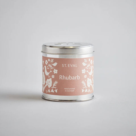 Rhubarb Summer Folk Scented Tin Candle - Sprouts of Bristol